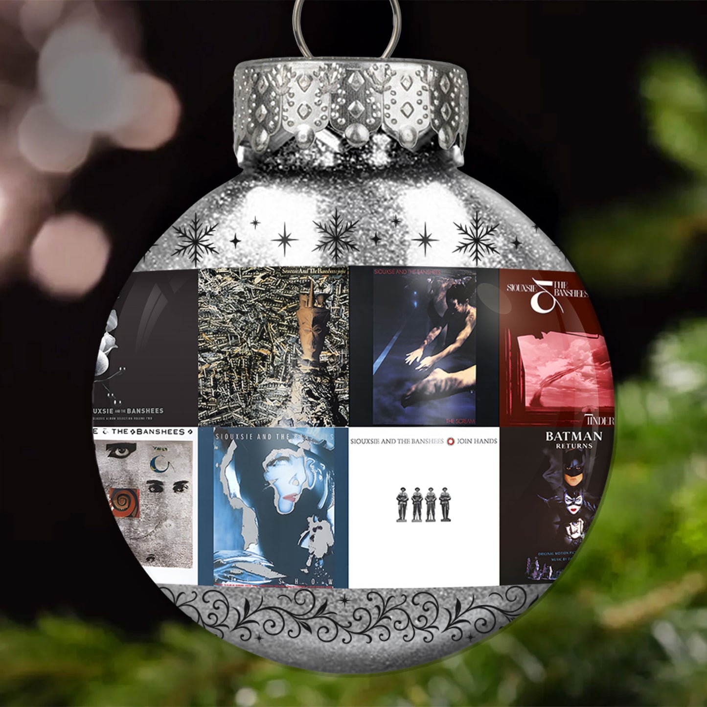Siouxsie and the Banshees Ball Ornament – Post-Punk Icons