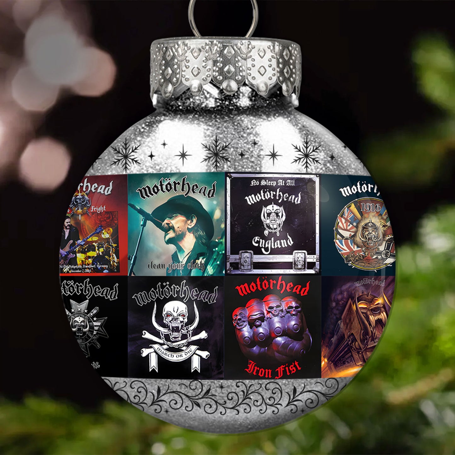 Motörhead Ball Ornament – Heavy Metal Legends Collection