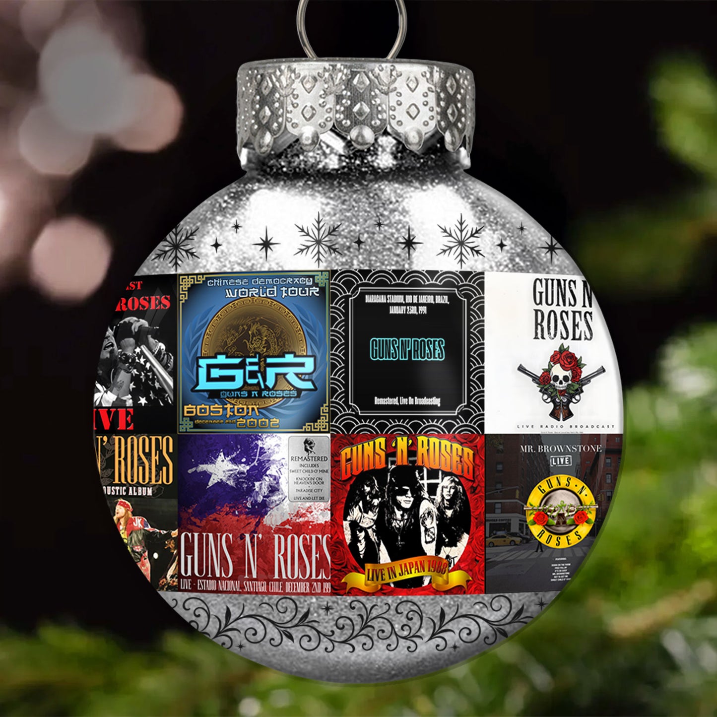 Guns N’ Roses Ball Ornament – Hard Rock Icons