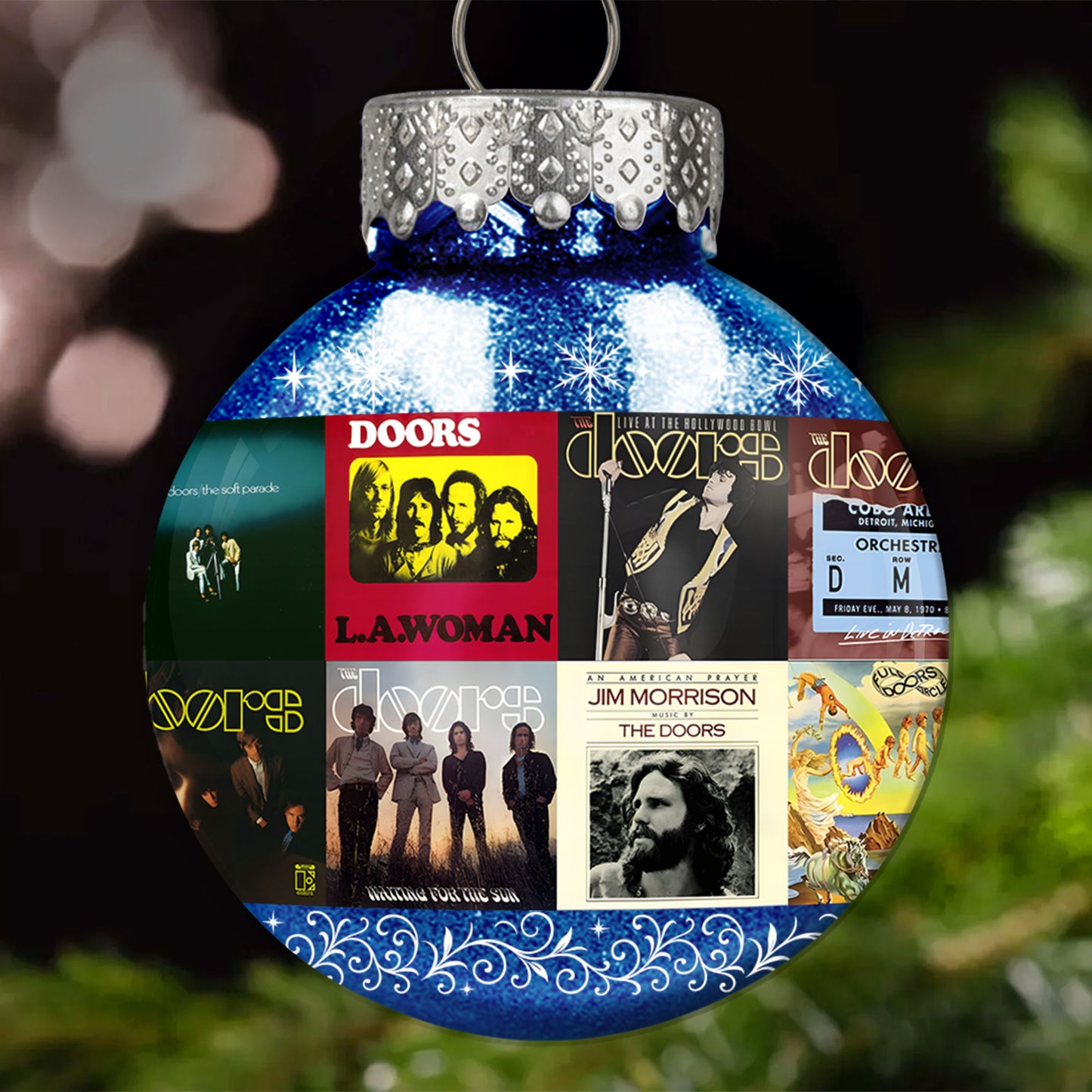 The Doors Ball Ornament – A Psychedelic Tribute to Timeless Rock