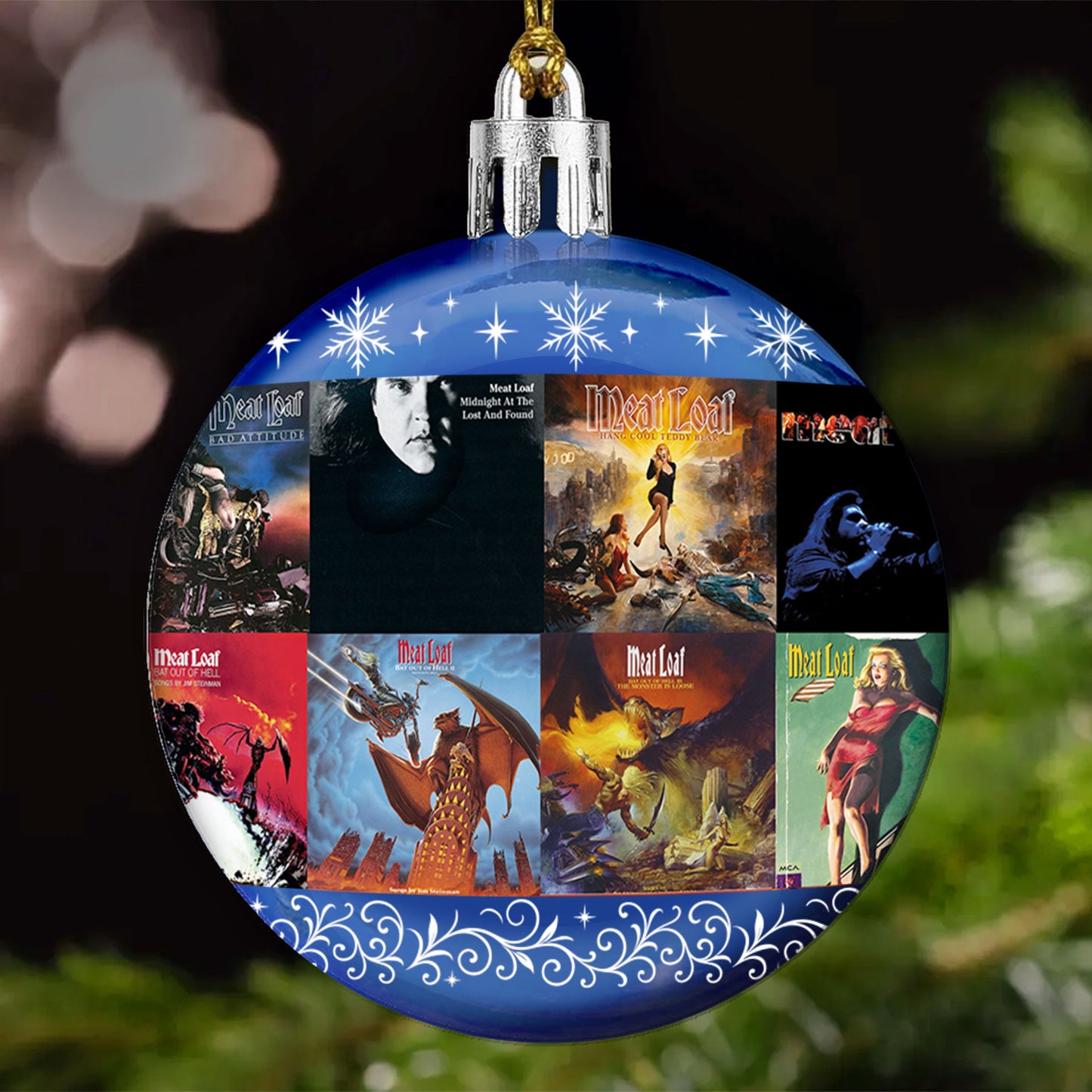 Meat Loaf Ball Ornament – Theatrical Rock Icon