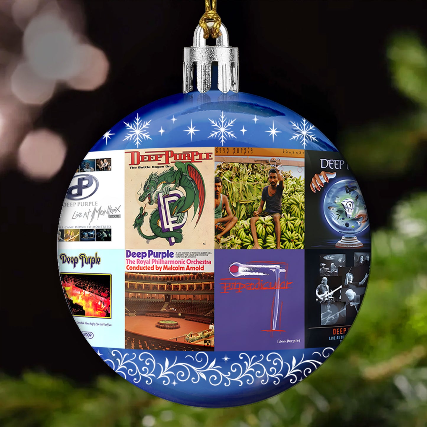 Deep Purple Ball Ornament – Hard Rock Heritage