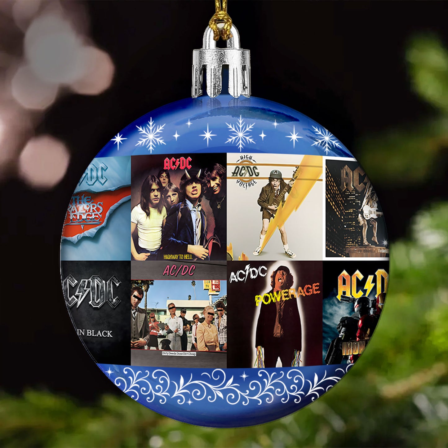 AC/DC Ball Ornament – The Ultimate Rock ’n’ Roll Christmas Gift