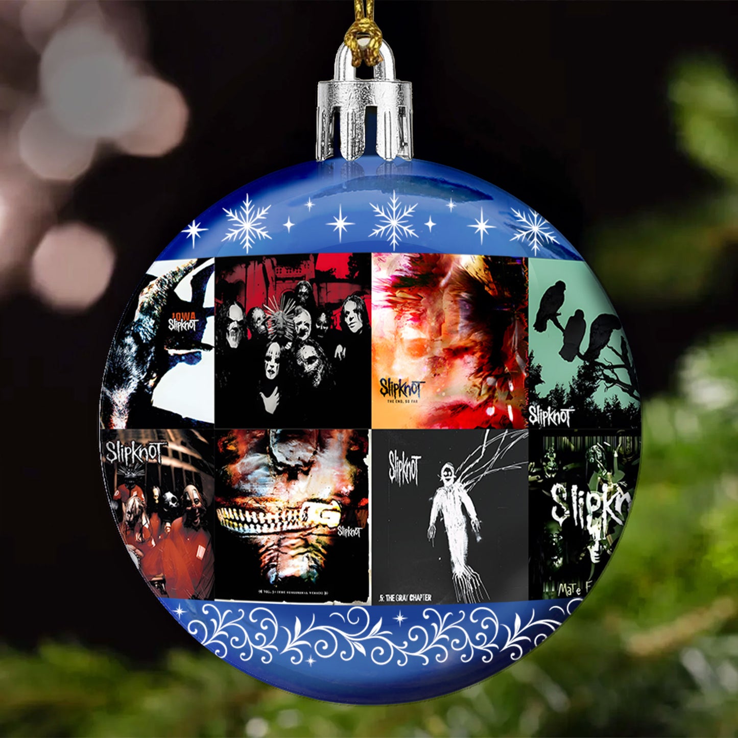 Slipknot Ball Ornament – Metal Mayhem Collection