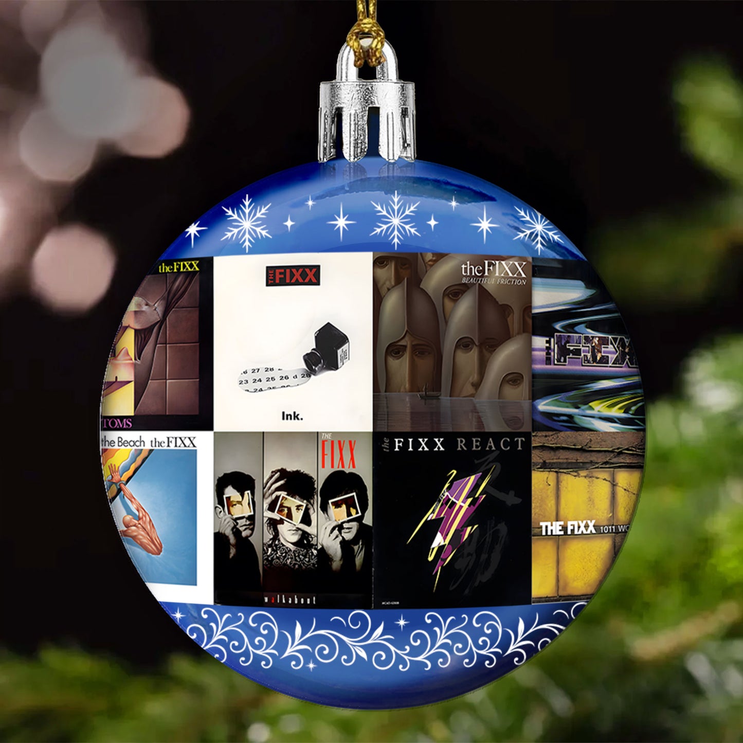 The Fixx Ball Ornament – A Retro Christmas Gift for True Music Fans