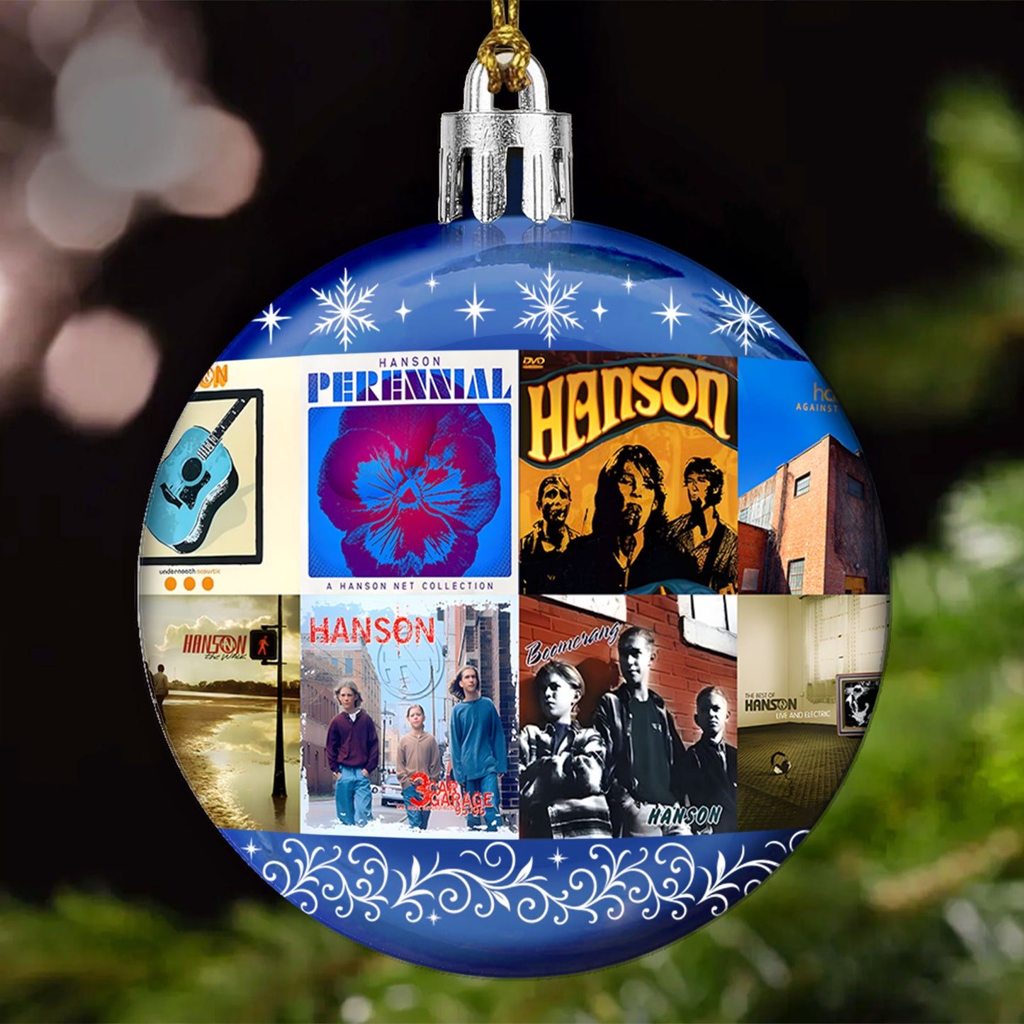 Hanson Ball Ornament – Pop Rock Harmony Collection