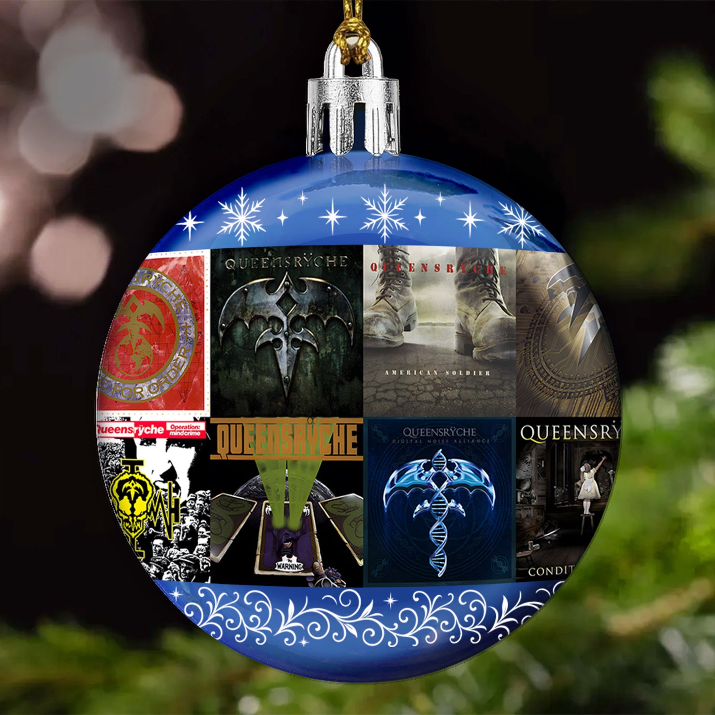 Queensrÿche Ball Ornament – Progressive Metal Legends