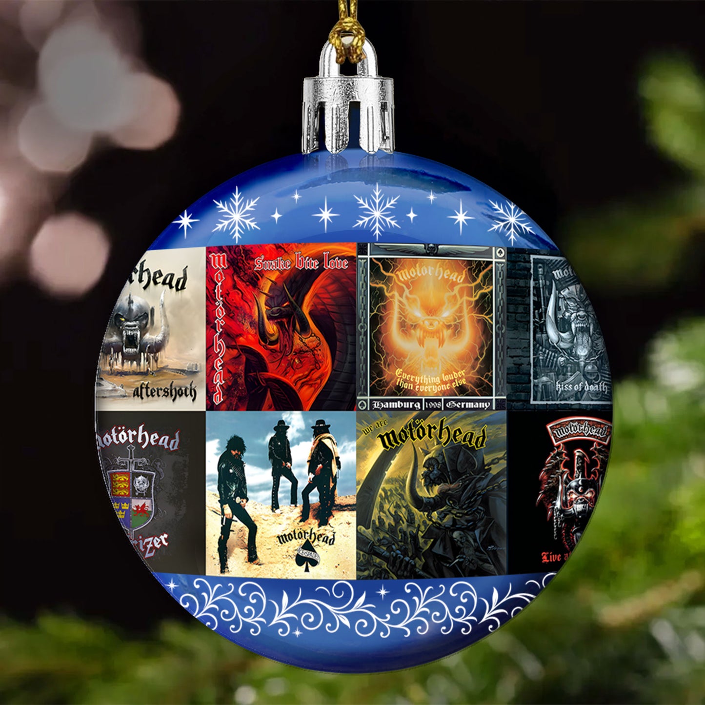 Motörhead Ball Ornament – Heavy Metal Legends Collection