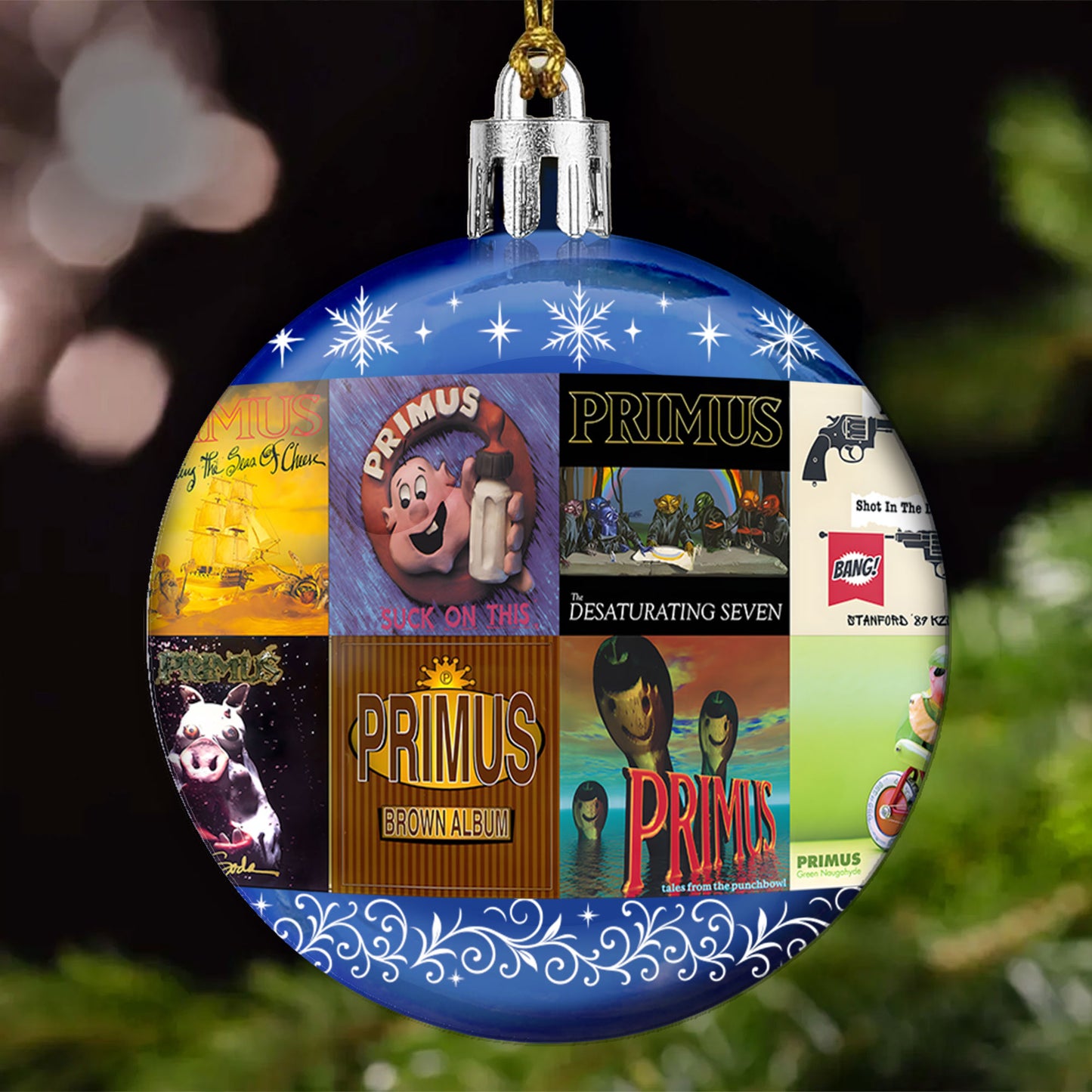 Primus Ball Ornament – A Whimsical Spin on Funky Rock Traditions
