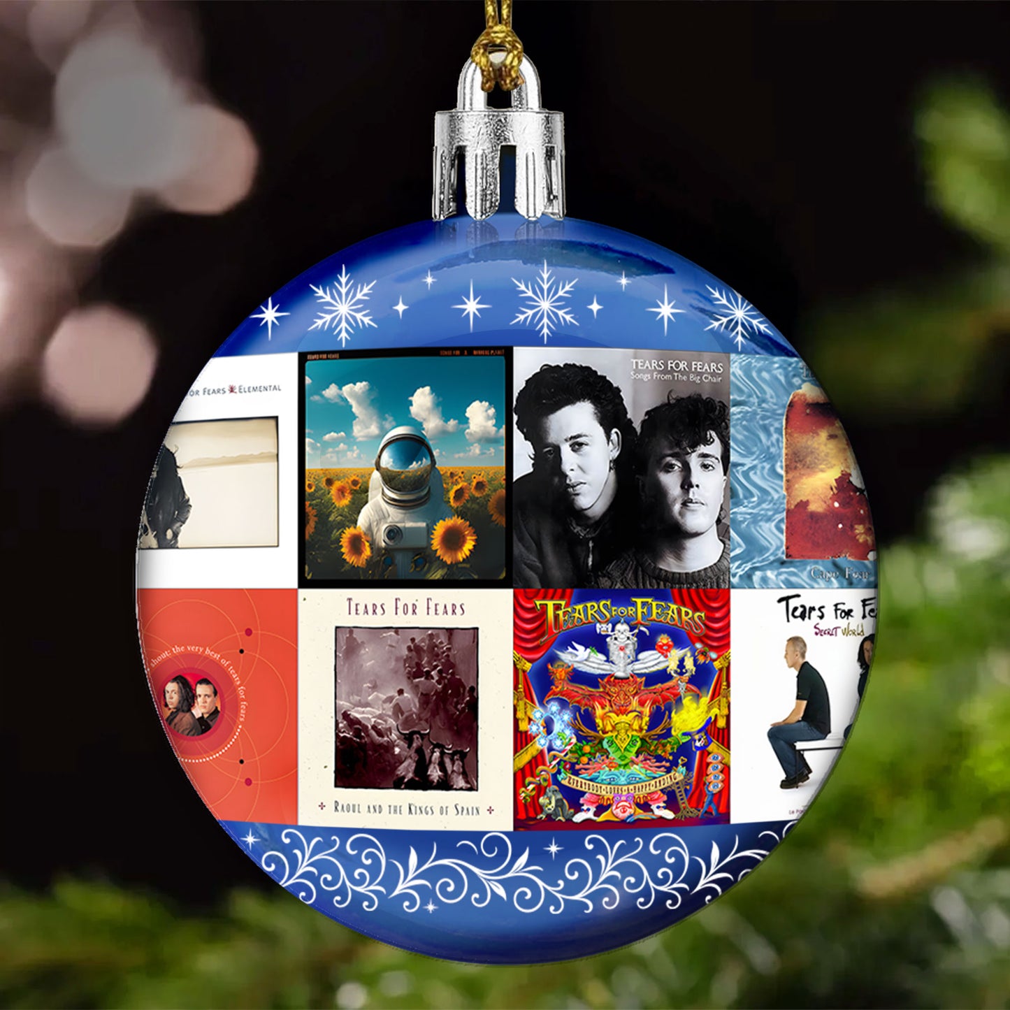 Tears for Fears Ball Ornament – Classic New Wave Collection