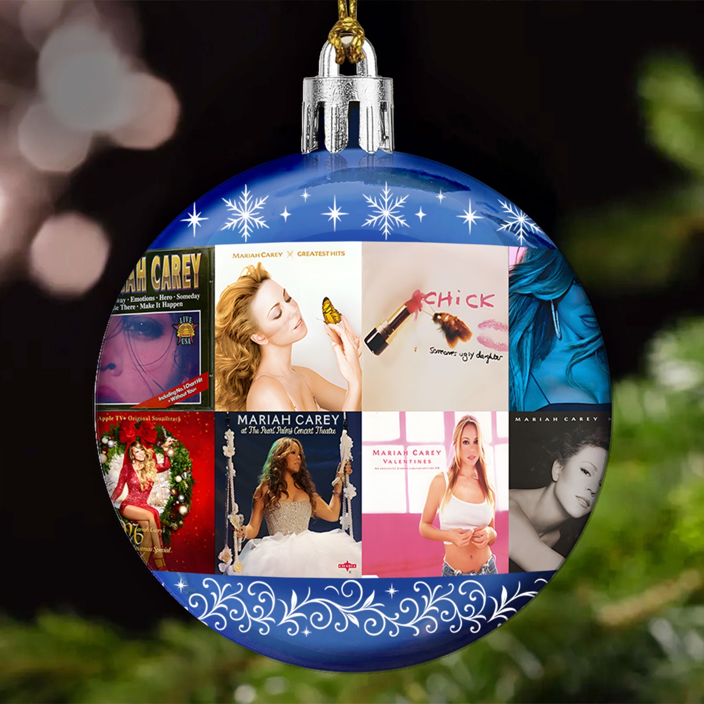 Mariah Carey Ball Ornament – A Sparkling Holiday Gift for Music Lovers