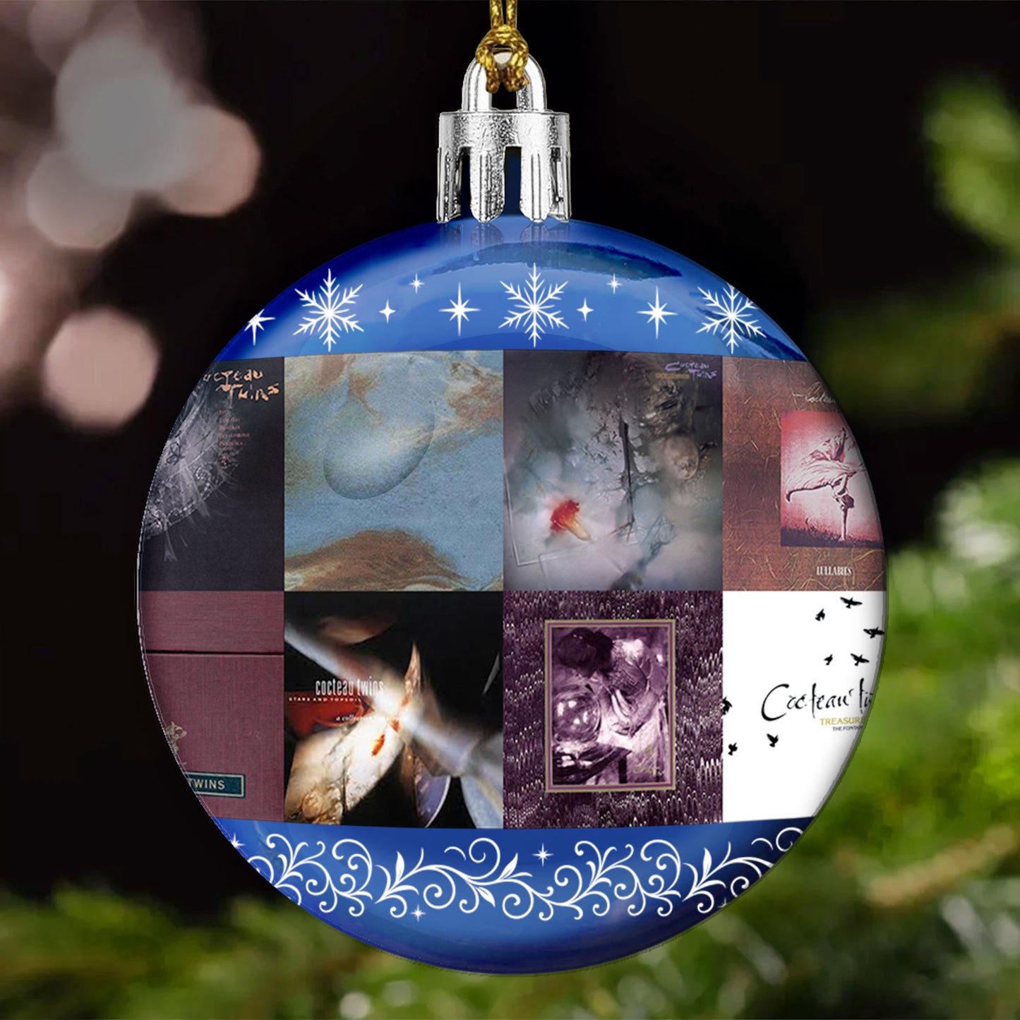 Cocteau Twins Ball Ornament – Dream Pop Serenity