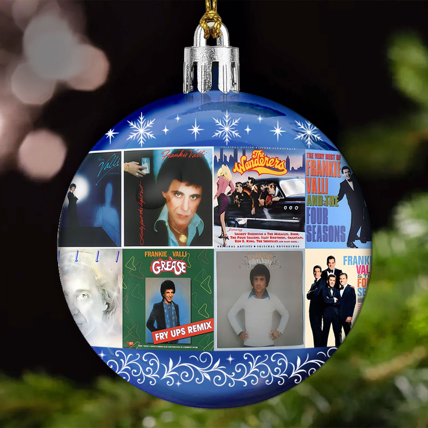 Frankie Valli & The Four Seasons Ball Ornament – Timeless Pop Harmony