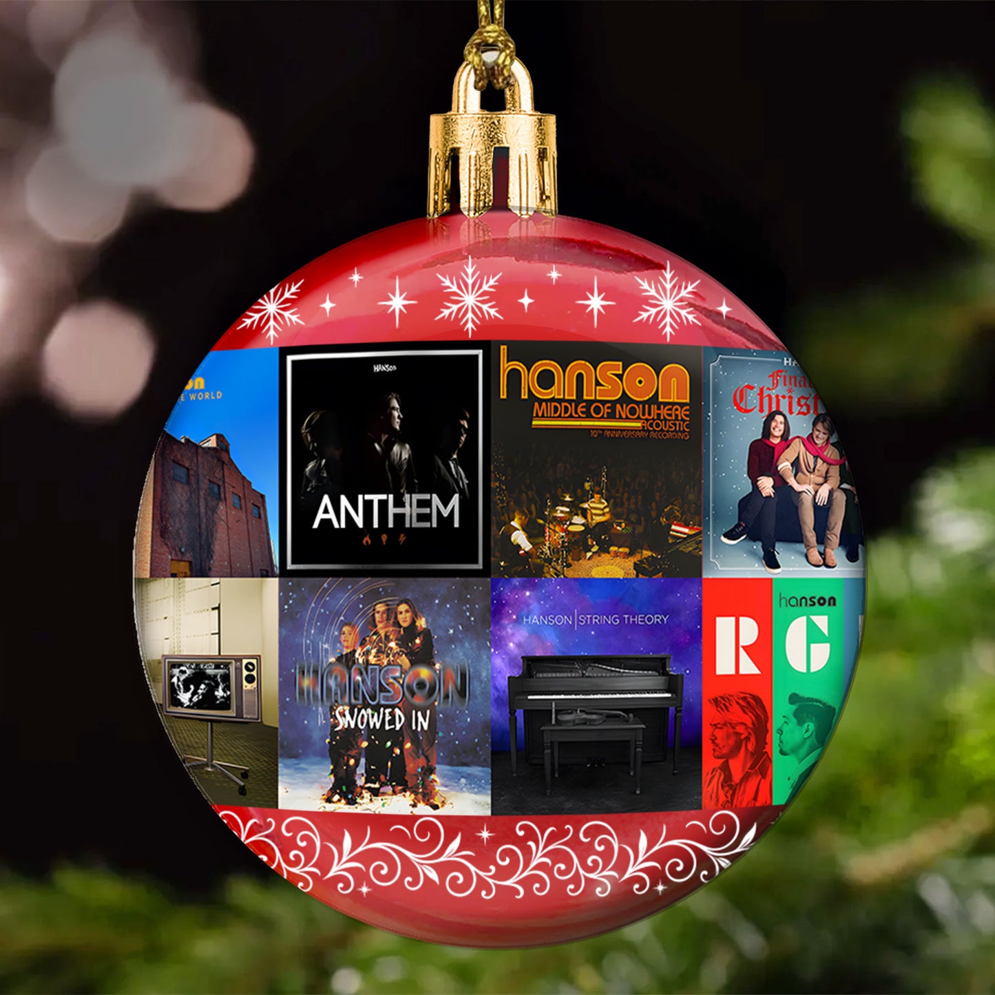 Hanson Ball Ornament – Pop Rock Harmony Collection