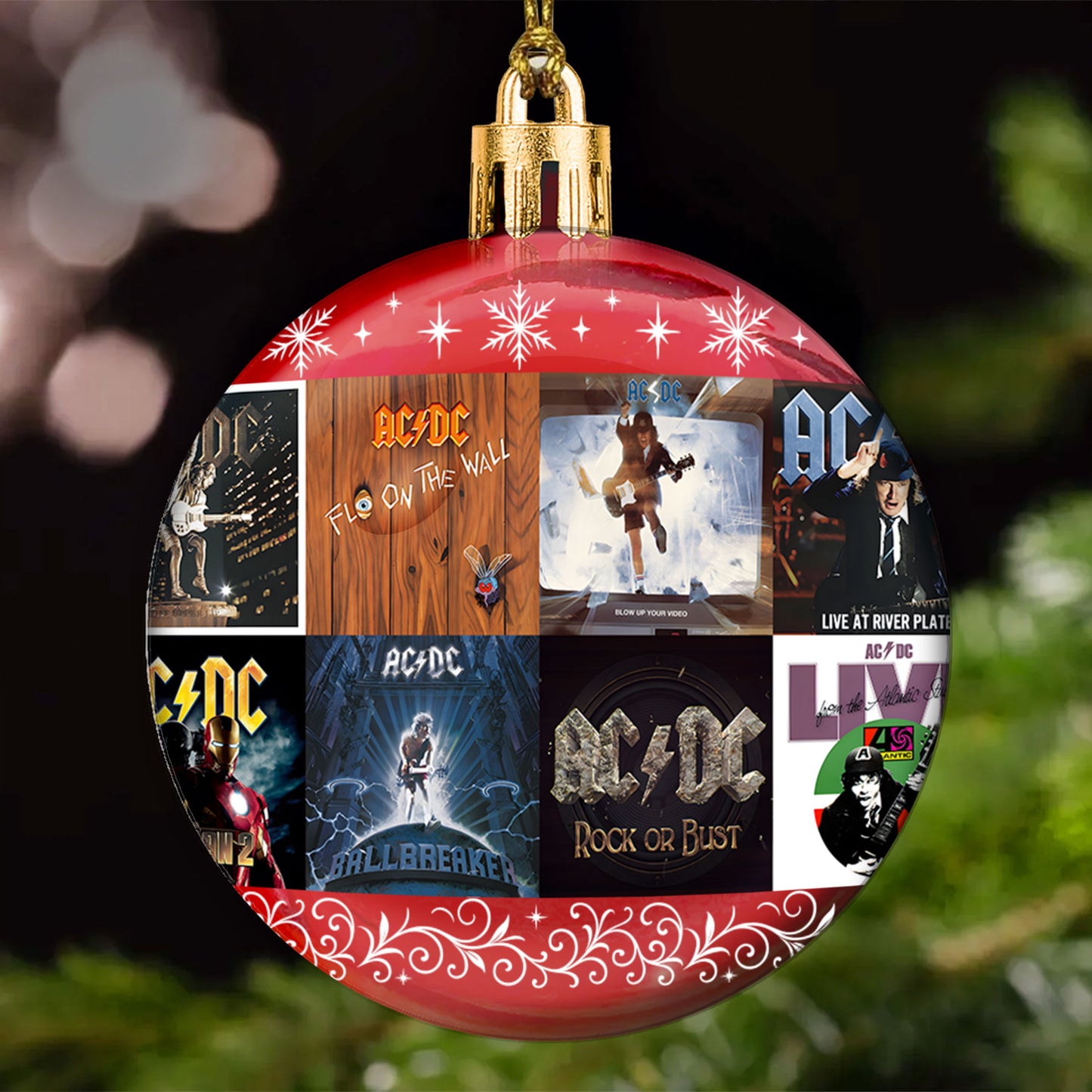 AC/DC Ball Ornament – The Ultimate Rock ’n’ Roll Christmas Gift