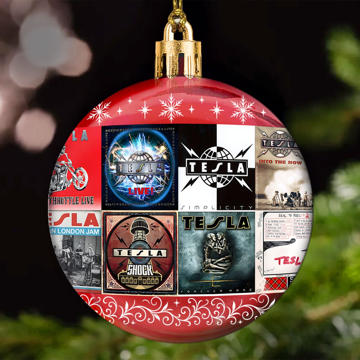 Tesla Ball Ornament – Classic Rock Power Collection