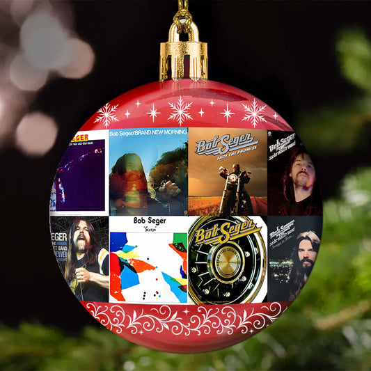 Bob Seger Ball Ornament – Classic Rock Spirit