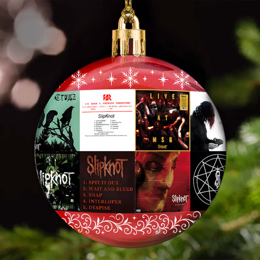 Slipknot Ball Ornament – Metal Mayhem Collection