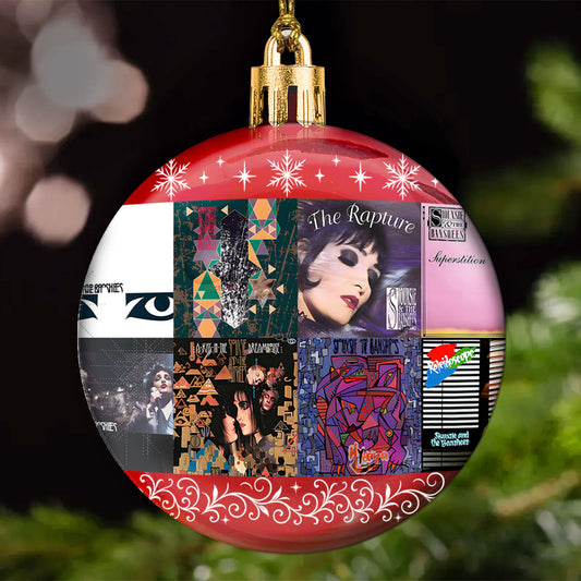 Siouxsie and the Banshees Ball Ornament – Post-Punk Icons