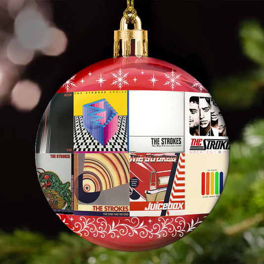 The Strokes Ball Ornament – Indie Rock Energy for the Holidays