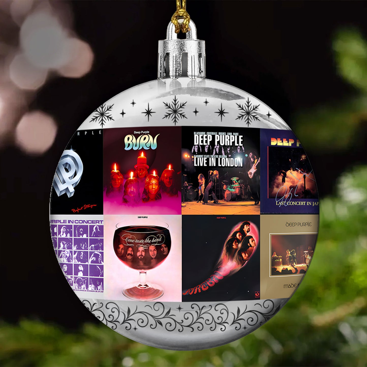 Deep Purple Ball Ornament – Hard Rock Heritage