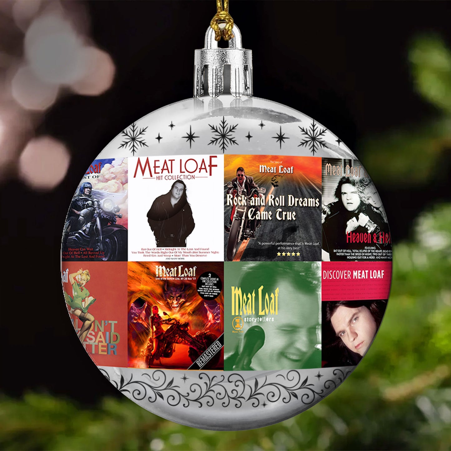 Meat Loaf Ball Ornament – Theatrical Rock Icon