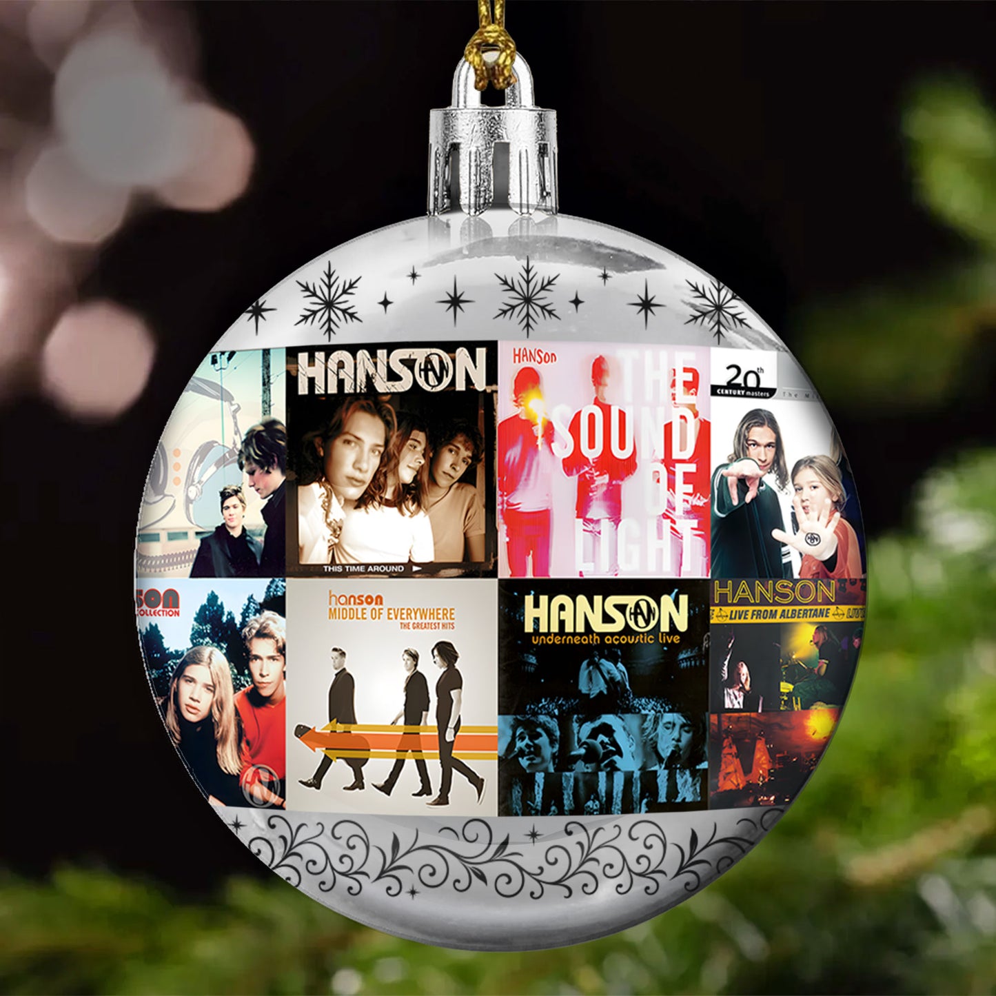 Hanson Ball Ornament – Pop Rock Harmony Collection