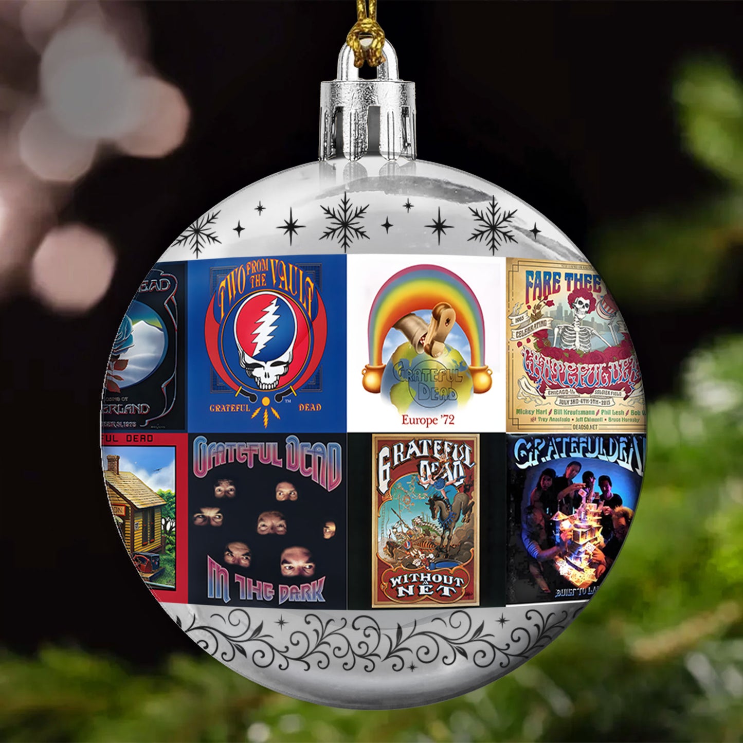 Grateful Dead Ball Ornament – The Spirit of Psychedelic Rock