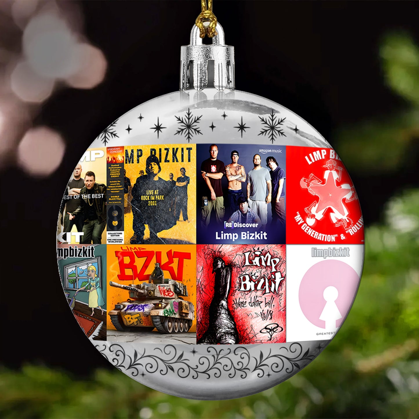 Limp Bizkit Ball Ornament – Nu Metal Legacy Collection