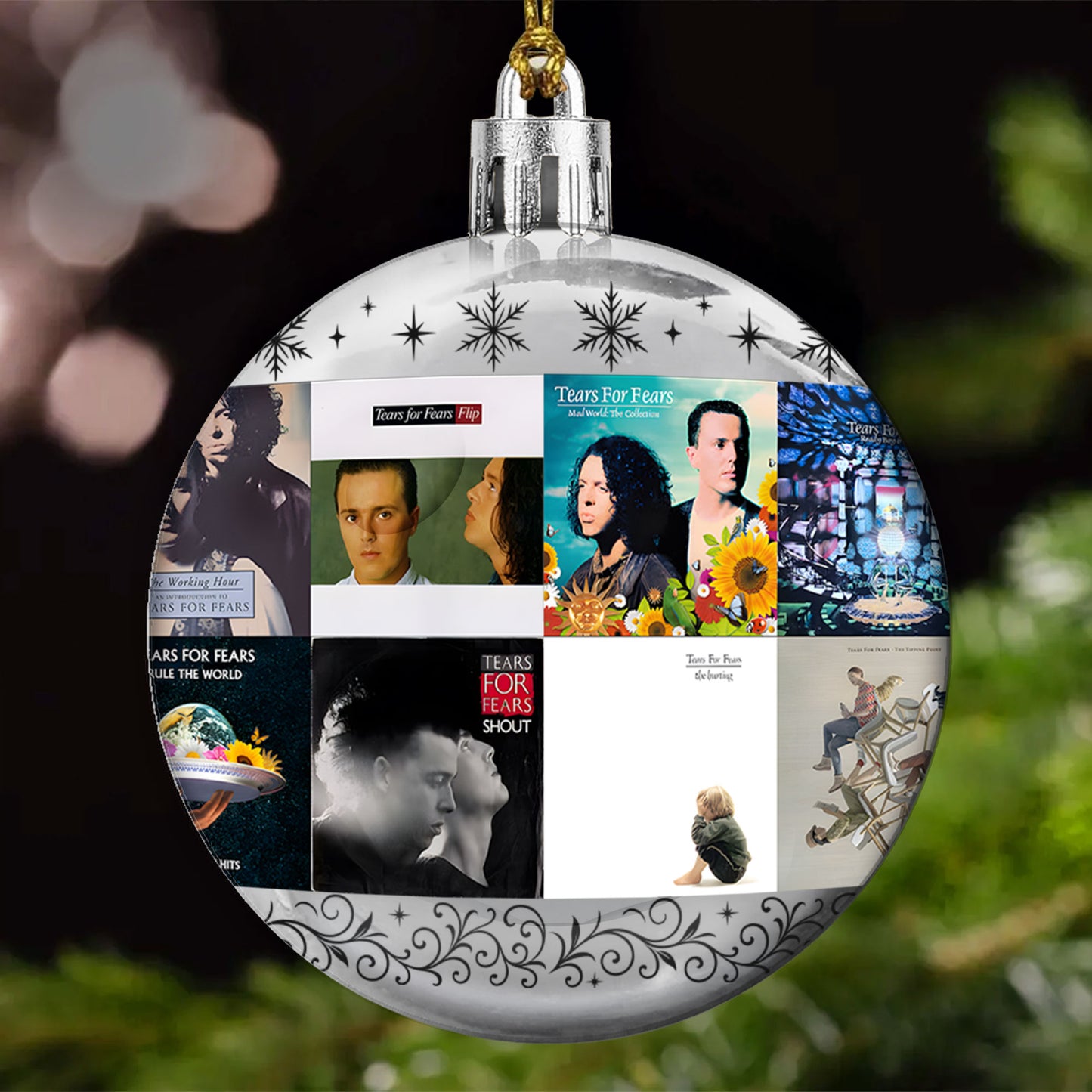 Tears for Fears Ball Ornament – Classic New Wave Collection