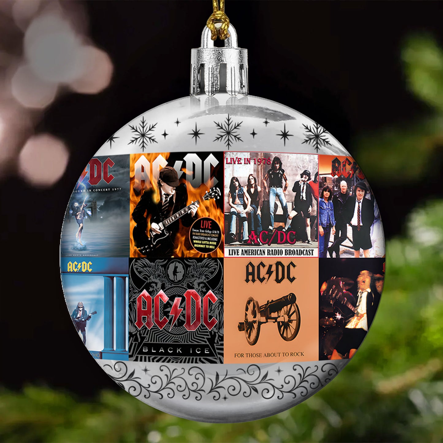 AC/DC Ball Ornament – The Ultimate Rock ’n’ Roll Christmas Gift