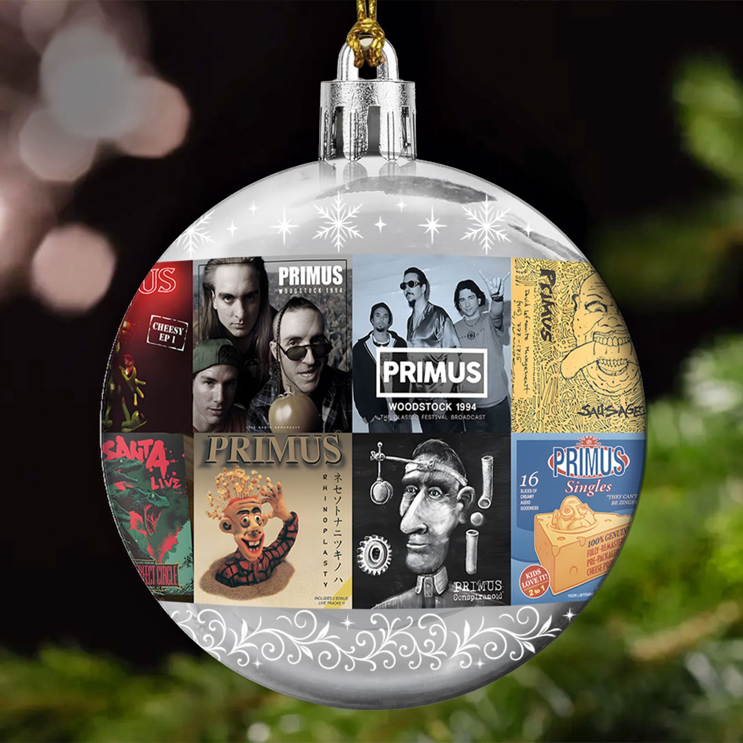 Primus Ball Ornament – A Whimsical Spin on Funky Rock Traditions