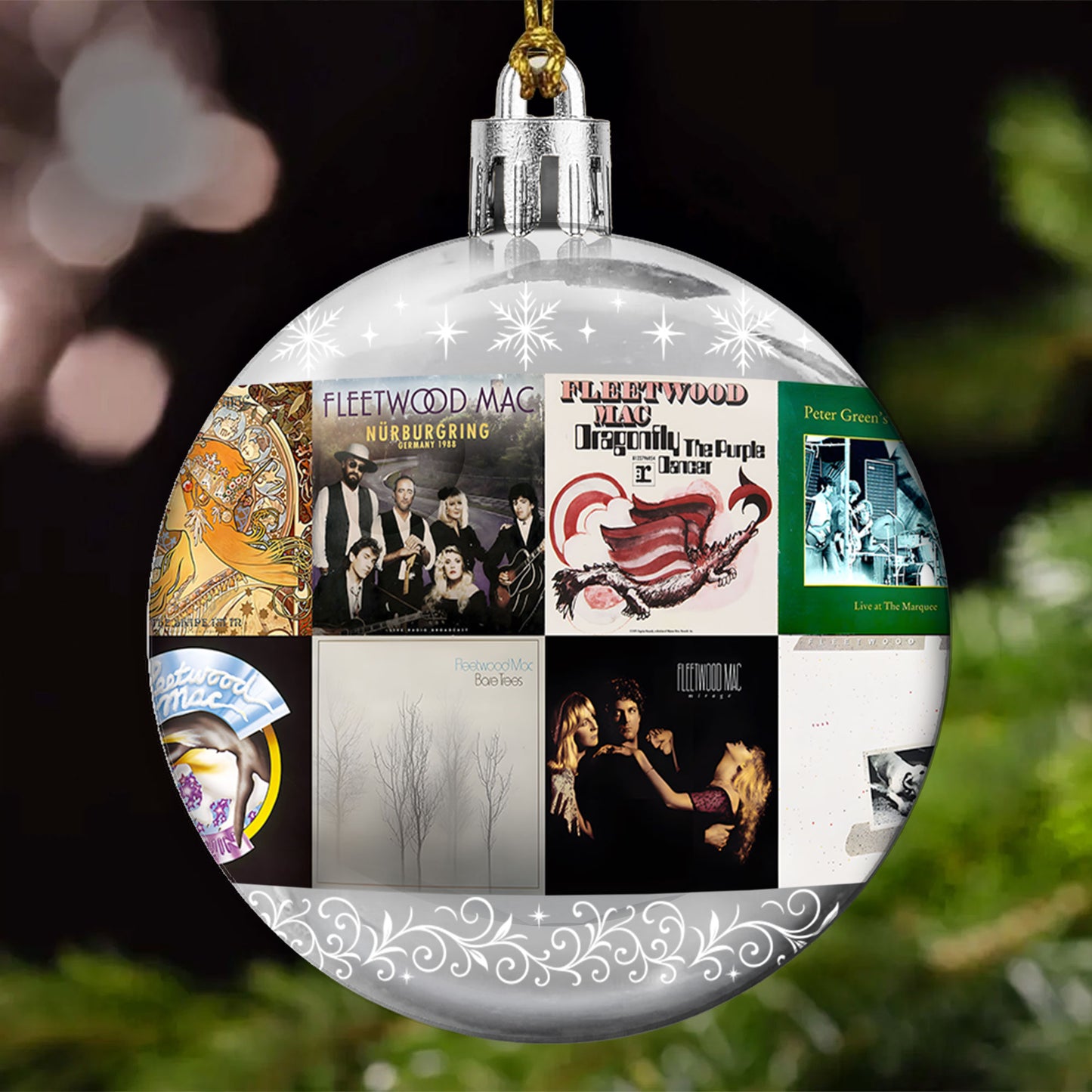 Fleetwood Mac Ball Ornament – A Timeless Touch of Classic Harmony