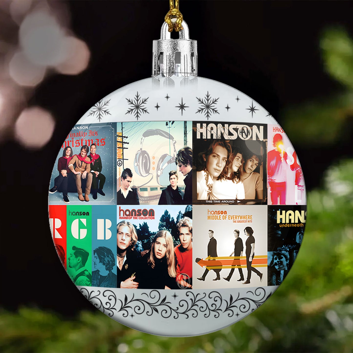 Hanson Ball Ornament – Pop Rock Harmony Collection
