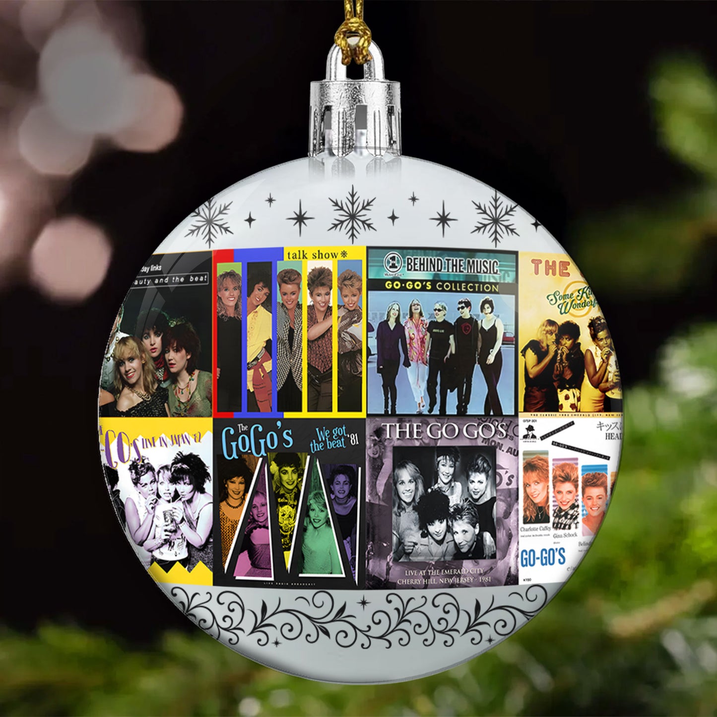The Go-Go’s Ball Ornament – Pop Rock Trailblazers