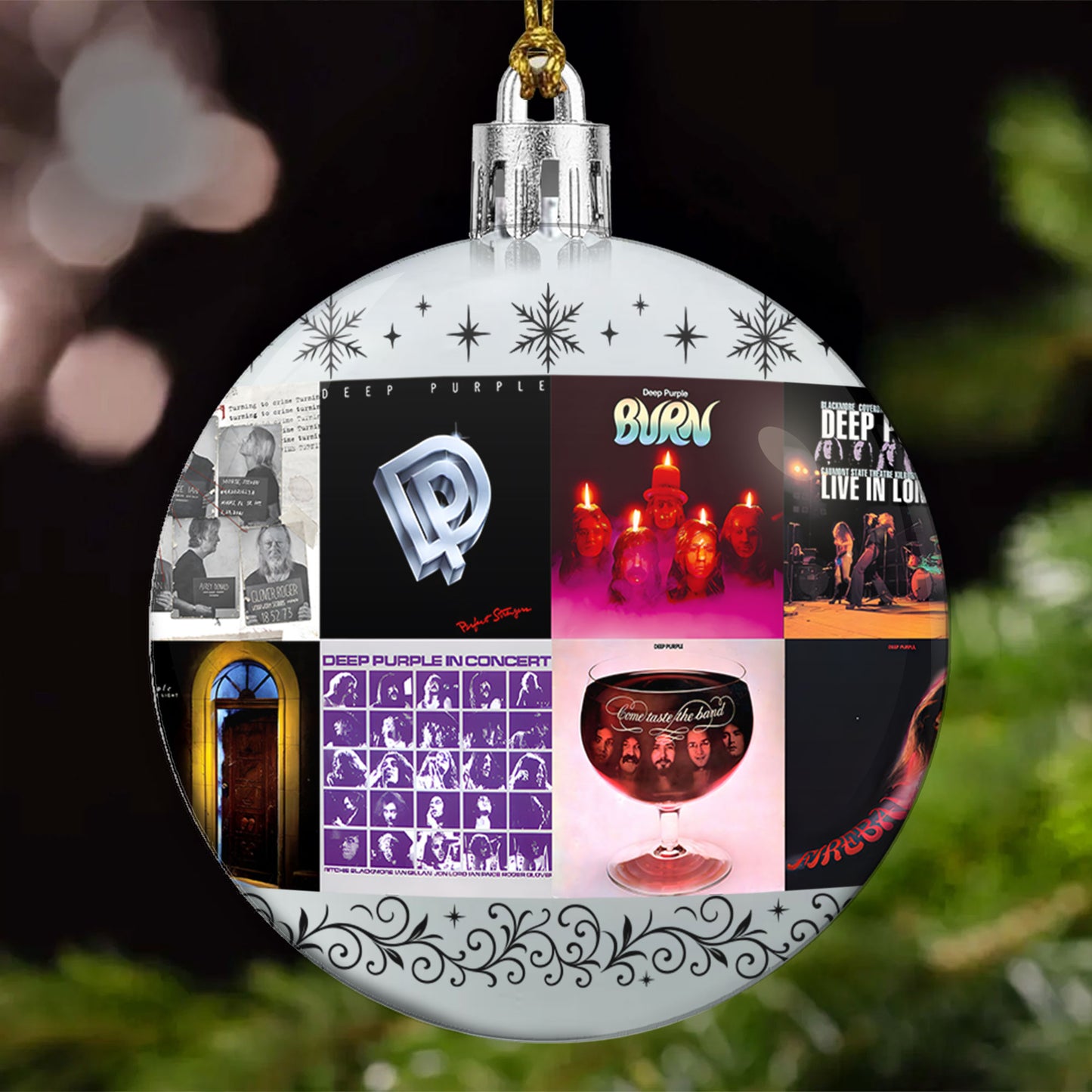 Deep Purple Ball Ornament – Hard Rock Heritage