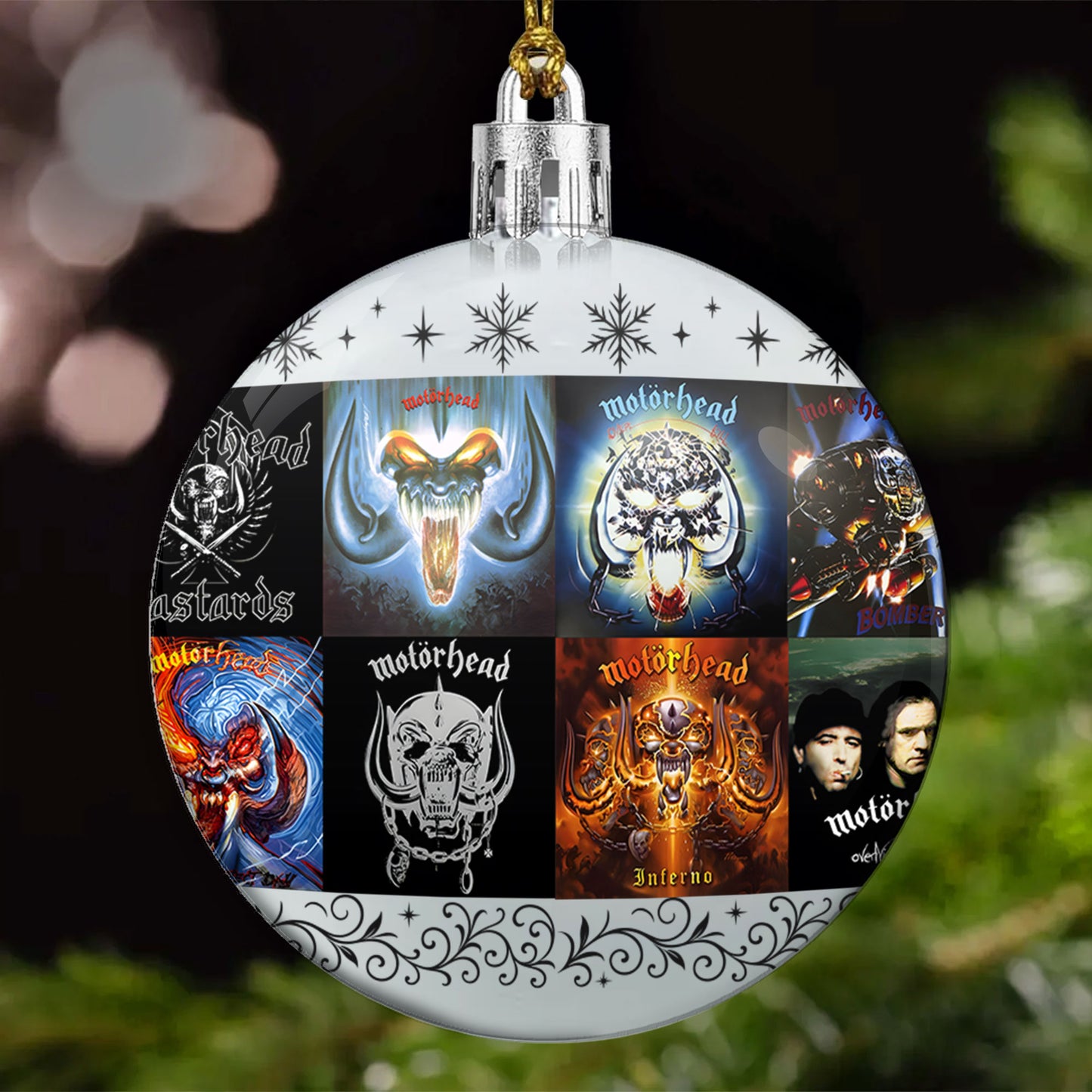 Motörhead Ball Ornament – Heavy Metal Legends Collection