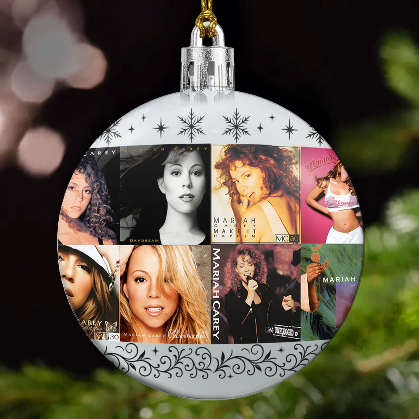 Mariah Carey Ball Ornament – A Sparkling Holiday Gift for Music Lovers