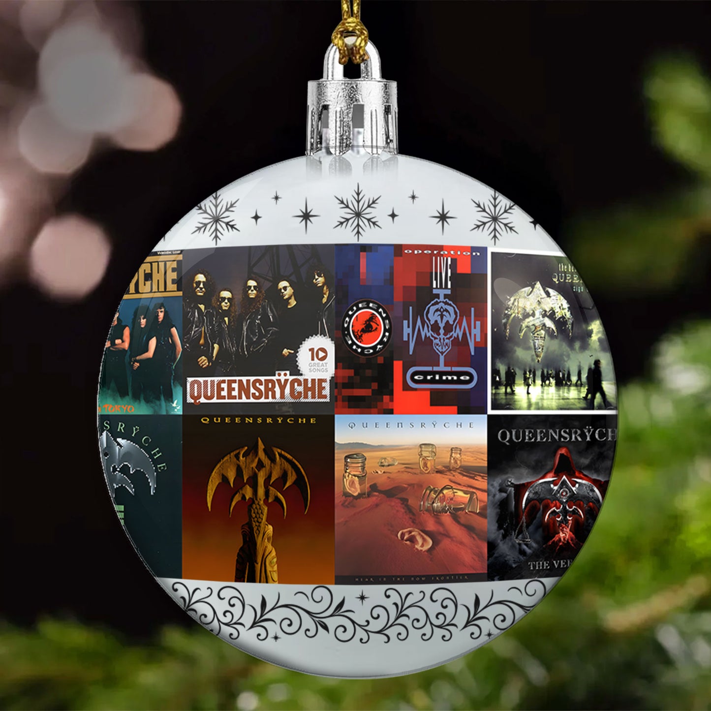 Queensrÿche Ball Ornament – Progressive Metal Legends
