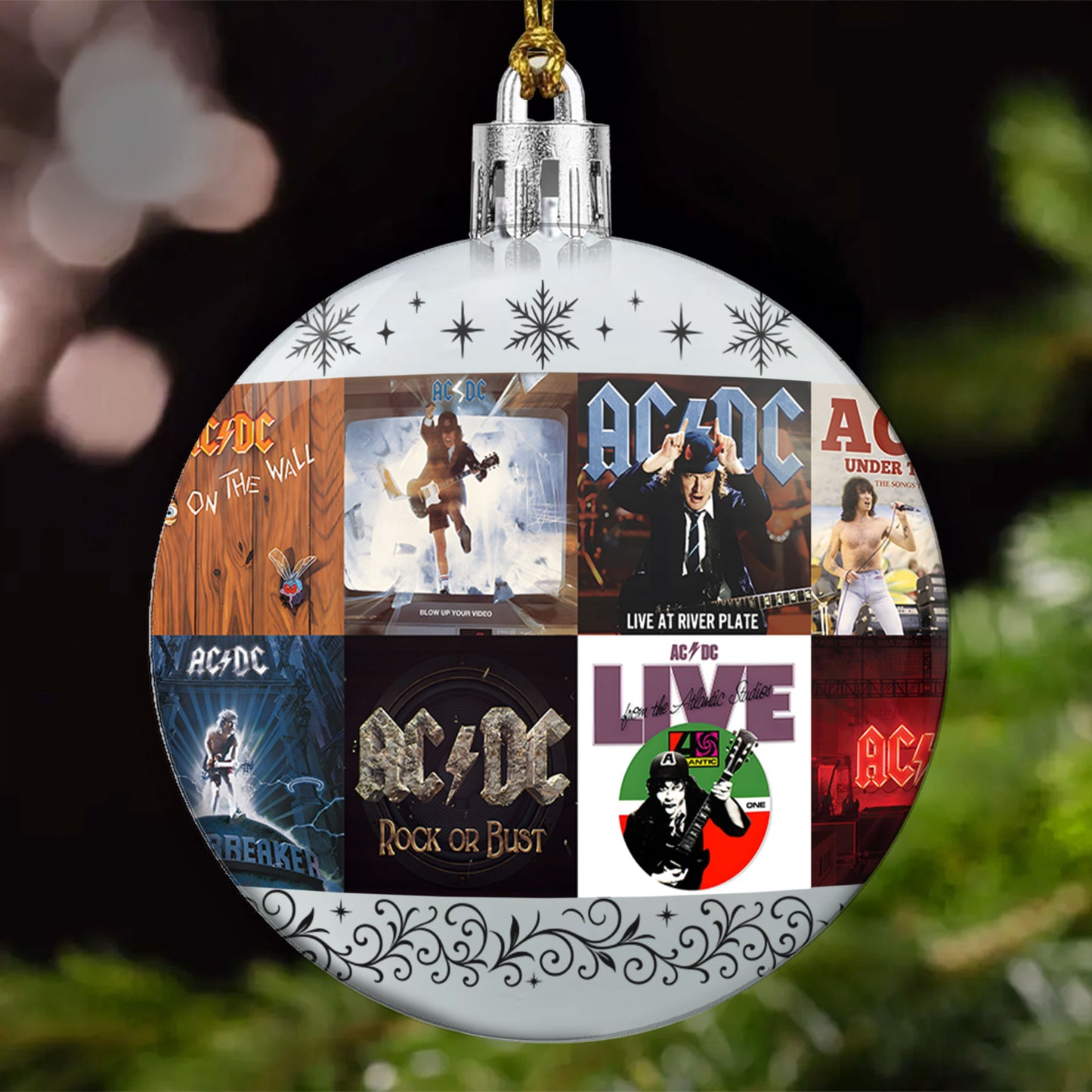 AC/DC Ball Ornament – The Ultimate Rock ’n’ Roll Christmas Gift