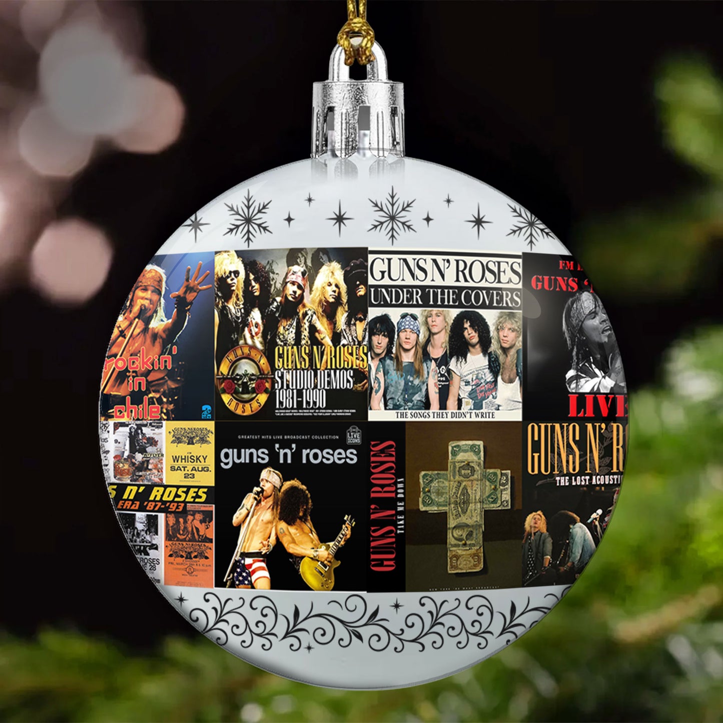 Guns N’ Roses Ball Ornament – Hard Rock Icons