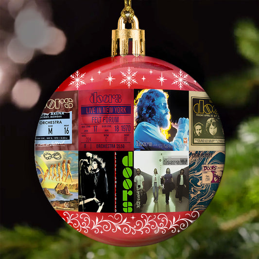 The Doors Ball Ornament – A Psychedelic Tribute to Timeless Rock