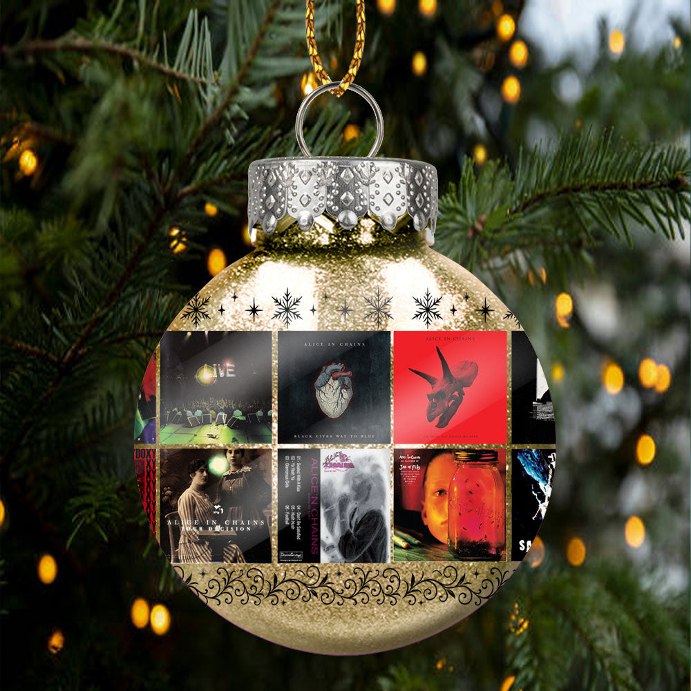 Alice In Chains Ball Ornament – Grunge Legends Meet Holiday Spirit