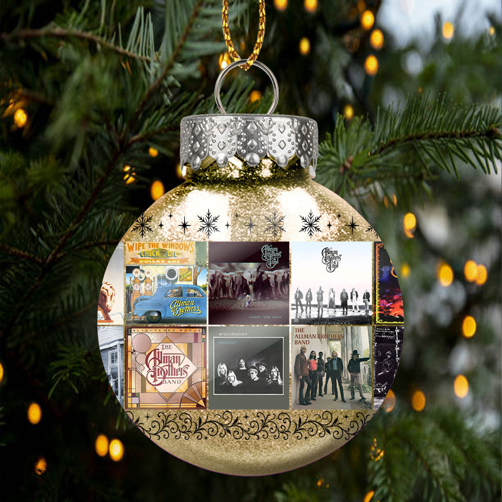 The Allman Brothers Band Ball Ornament – Southern Soul Meets Holiday Spirit