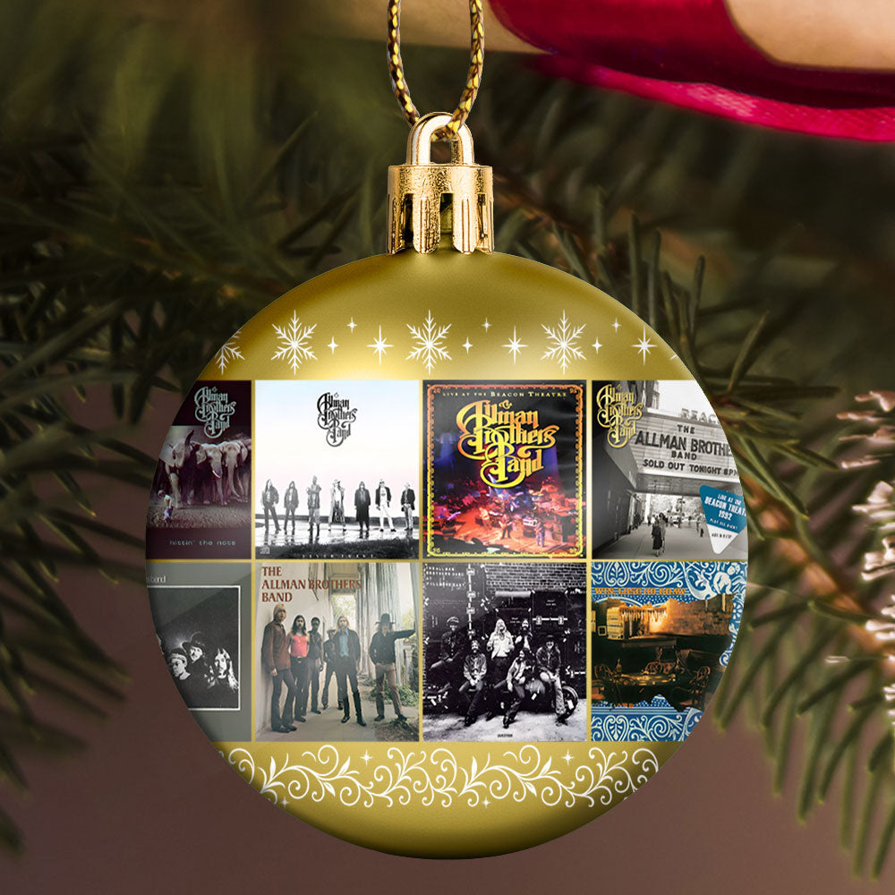 The Allman Brothers Band Ball Ornament – Southern Soul Meets Holiday Spirit