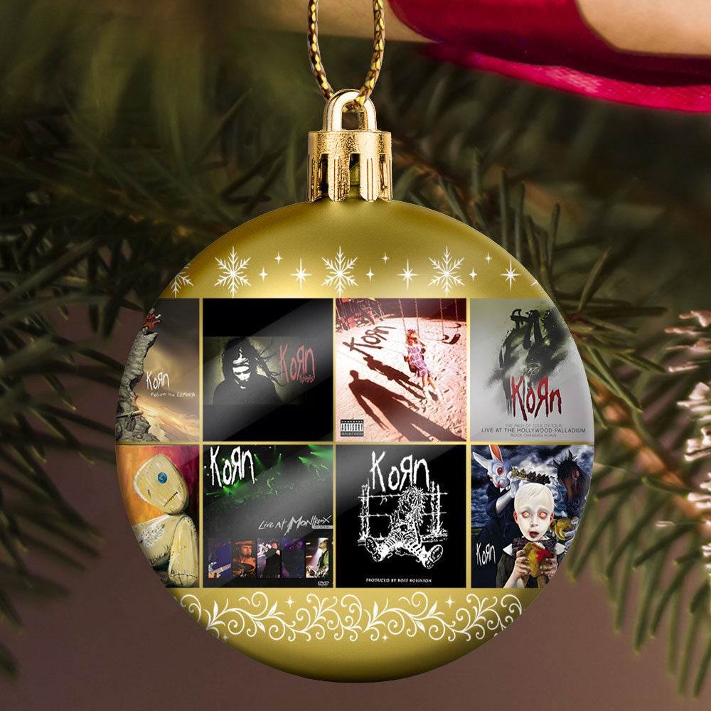 Korn Ball Ornament – The Sound of Raw Energy and Rebellion