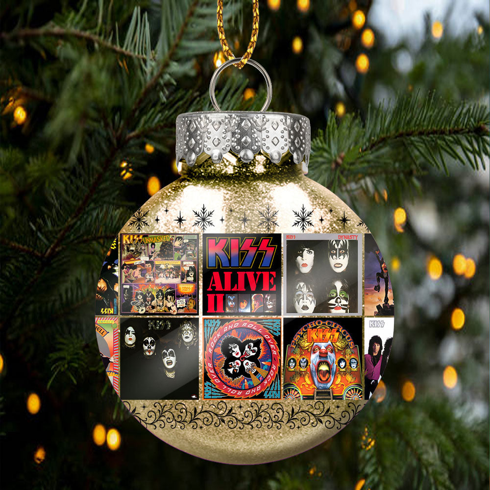 KISS Ball Ornament – A Rock ’n’ Roll Holiday Tribute to the Hottest Band in the World