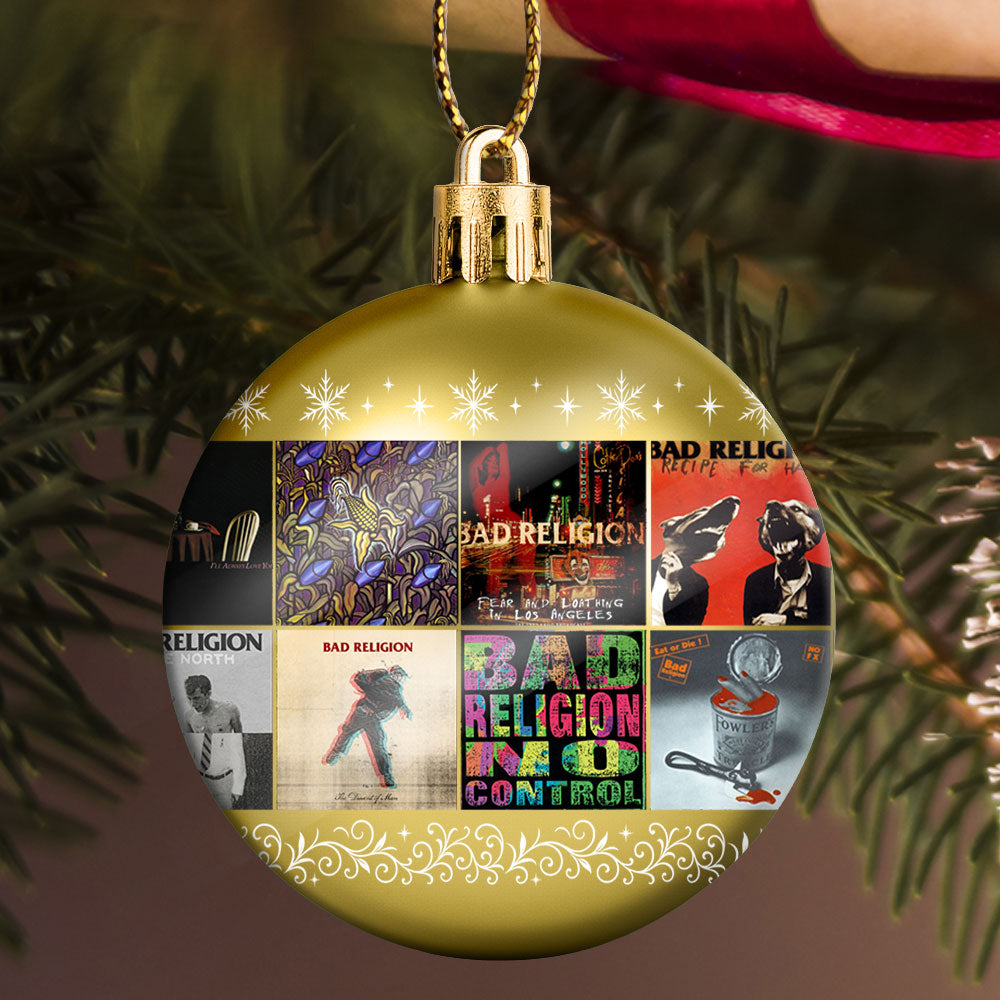 Bad Religion Ball Ornament – Punk Rock Spirit