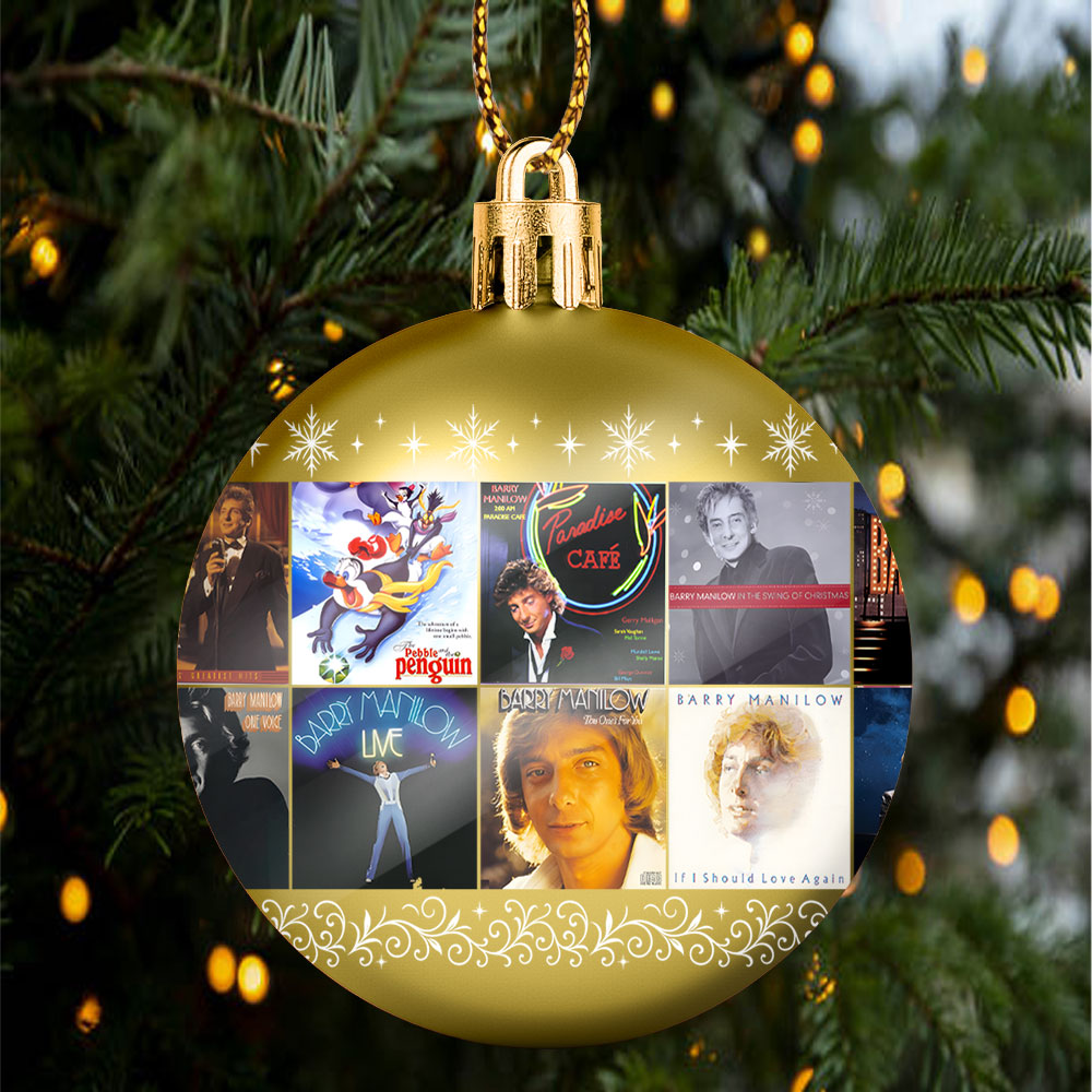 Barry Manilow Ball Ornament – A Celebration of Music, Memories, and Holiday Magic
