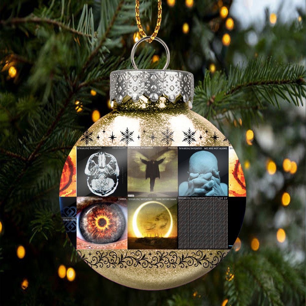 Breaking Benjamin Ornament – A Hard Rock Holiday Glow